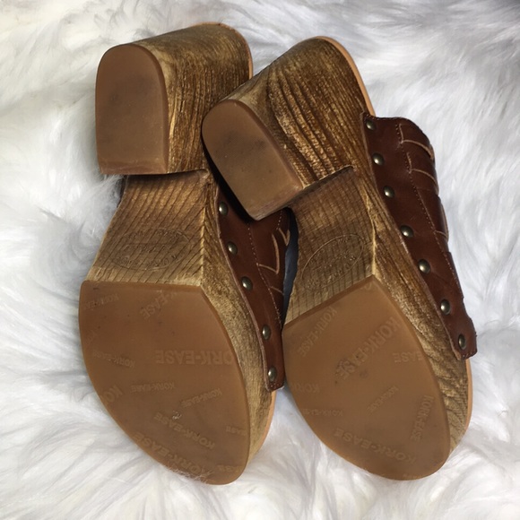 Kork-Ease Clog Slides Open Toe Size 6M - Picture 6 of 8